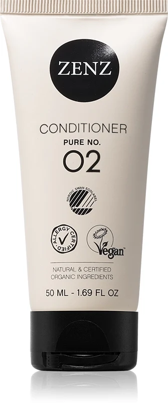 ZENZ Organic Pure No. 02 hair conditioner suitable for allergy sufferers 50 ml