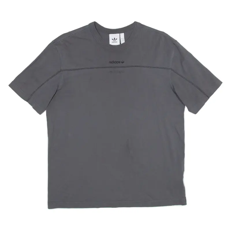 ADIDAS Womens T-Shirt Grey M