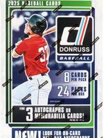 4 (FOUR) SINGLE PACKS 2025 Panini Donruss Baseball Hobby