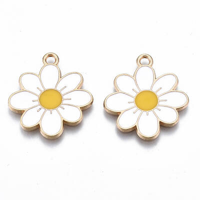 Eco-Friendly Alloy Enamel Pendants