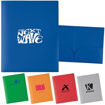 150 Customized Take-Away folder - PP Material & Double Pockets