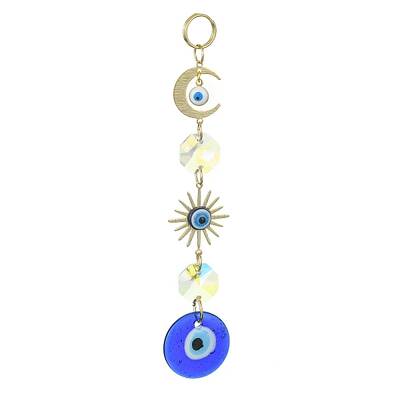 Handmade Lampwork Evil Eye Pendant Decorations