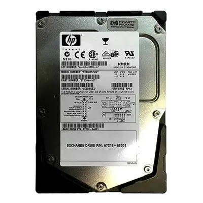 A7213-64001 HP 36.4GB Ultra-160 SCSI 15000 3.5-inch Hard Drive