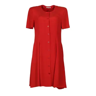 Diffusione Giorgio Armani Midi Dress - Medium Red Viscose Blend