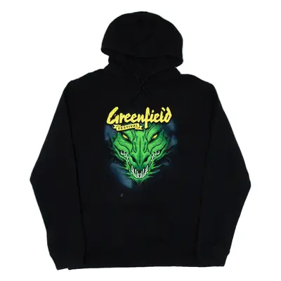 Greenfield Festival Mens Black Hoodie 2XL