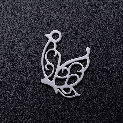 Tarnish Resistant 201 Stainless Steel Hollow Pendants