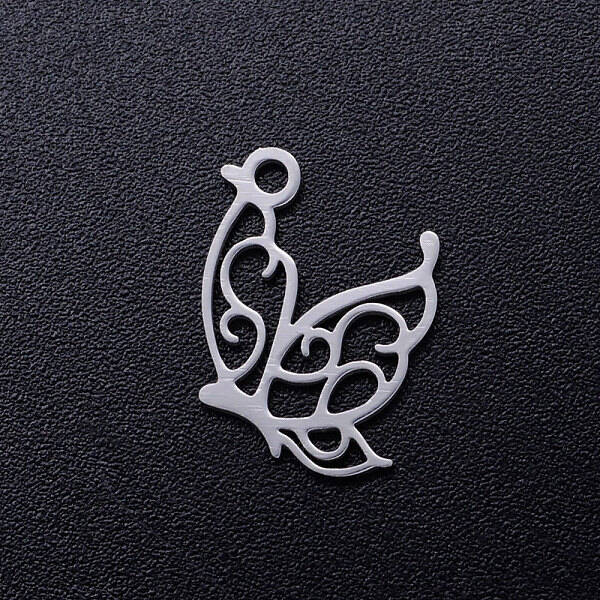 Tarnish Resistant 201 Stainless Steel Hollow Pendants