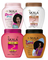 Skala Ultimate Repair & Growth Bundle – Biotina, Ceramidas, Divino Potão & Mais Crespos (4x1000g)