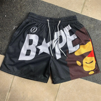 Ape Casual Streetwear Mesh Shorts