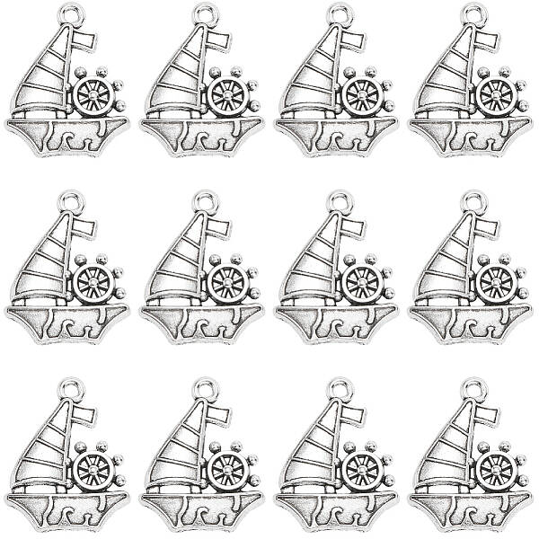 80pcs Alloy Pendants