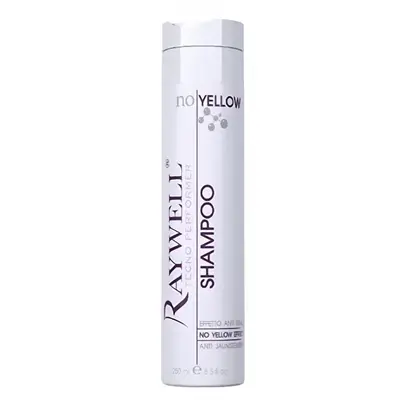 Raywell No Yellow Shampoo per capelli per neutralizzare i toni gialli 250 ml