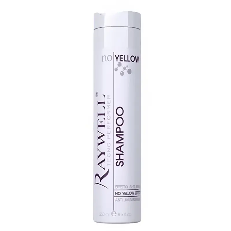 Raywell No Yellow Shampoo per capelli per neutralizzare i toni gialli 250 ml