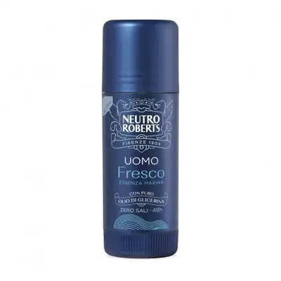 Neutro Roberts Men's Deodorant Fresh Marine Essence Stick 40 ml