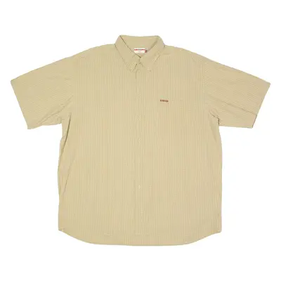 LEE COOPER Mens Shirt Green 90s Check 2XL