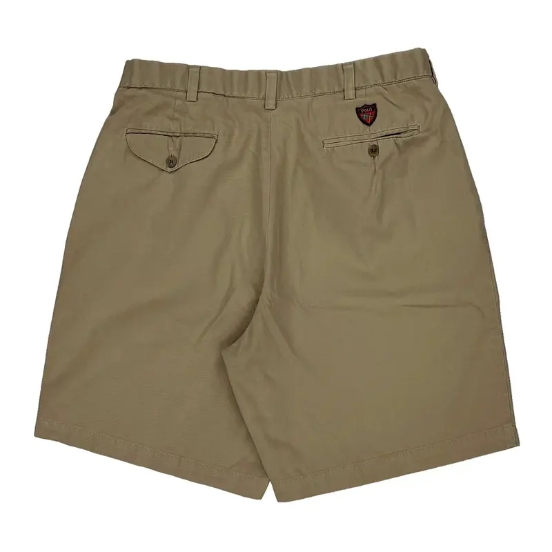 Ralph Lauren Shorts - 32W 9L Beige Cotton | Size: 32″ waist