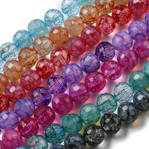 Baking Painted Glass Bead Strands