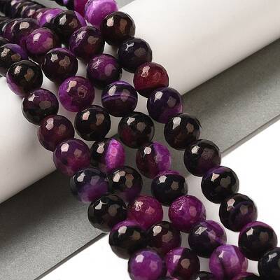 Natural Agate(Dyed & Heated) Beads Strands