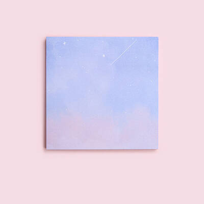 Cute Sky Pattern Memo Pad Sticky Notes