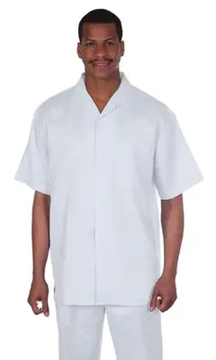 Mens White Linen Suit