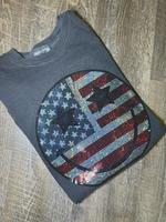 4th Smile Bling Spangle Unisex Fit Comfort Colors Tee