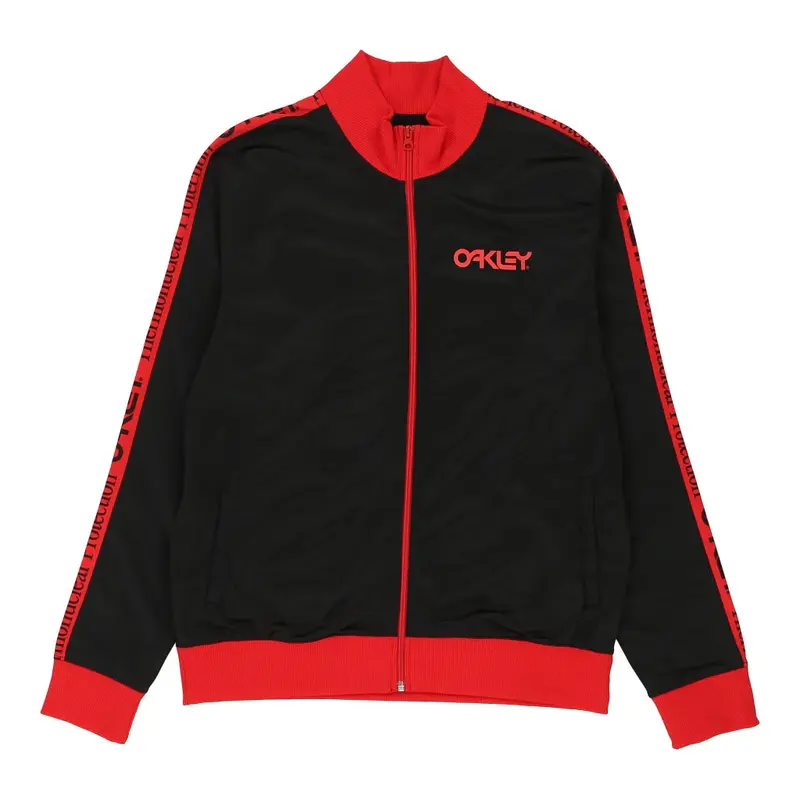 Oakley Spellout Track Jacket - XL Black Polyester