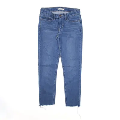 LEVI'S 711 Jeans Blue Denim Slim Skinny Womens W27 L25