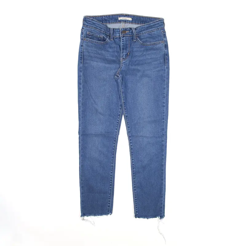 LEVI'S 711 Jeans Blue Denim Slim Skinny Womens W27 L25