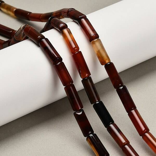 Dyed Natural Agate Beads Strands