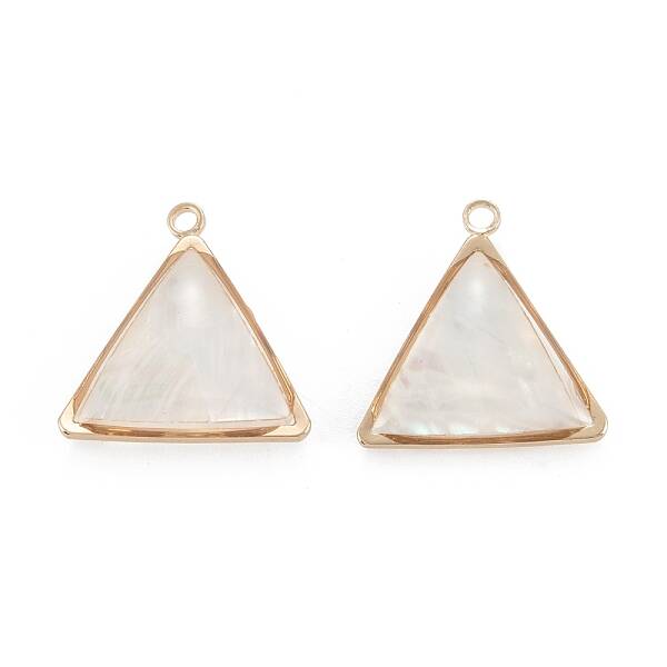 Natural White Shell Pendants