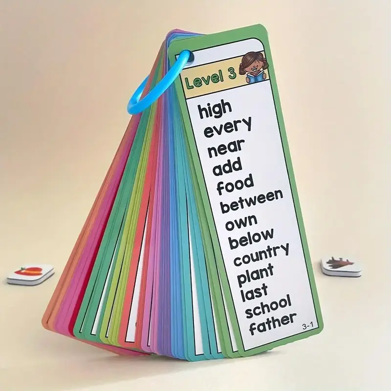 Sight Words Flash Cards, 1 Set Sight Word Games, Learning Activities for Kids, Educational Toys for Kids