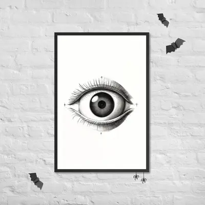 Visionary Moments - Framed Eye Art
