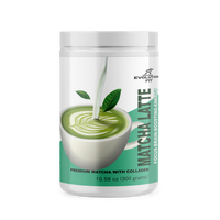 Matcha Latte With Collagen and Hyaluronic Acid