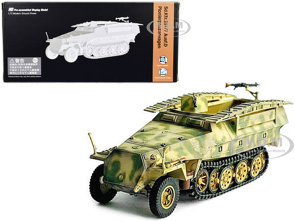 German Sd.Kfz. 251/7 Ausf.D Pionierpanzerwagen Armored Vehicle \