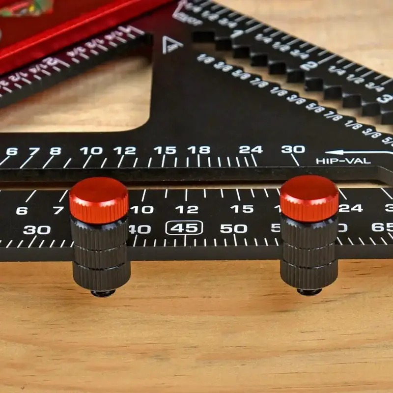 Mini Square Assist Clamp, Mini Square Protractor, Hand Measuring Tool for Woodworking, Home, Office, Professional Measuring T...