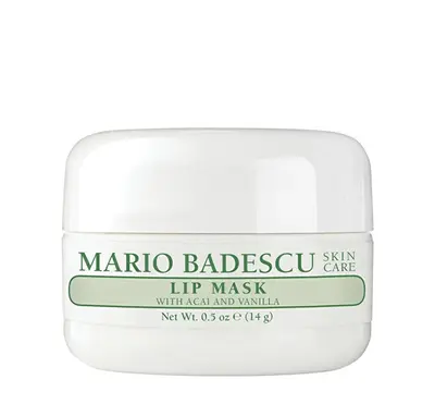 Mario Badescu Maschera Labbra Notturna (Maschera Labbra Con Acai E Vaniglia) 14 Ml