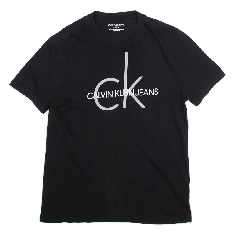 CALVIN KLEIN JEANS Womens T-Shirt Black S