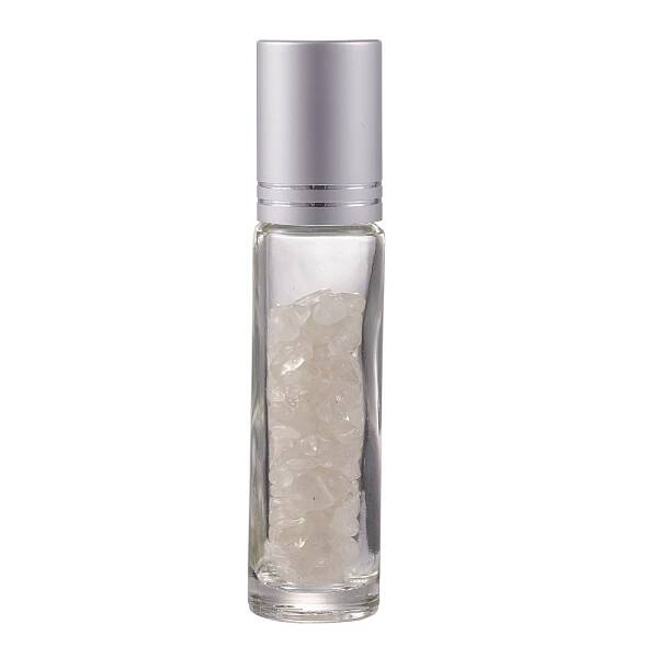 Natural Quartz Crystal Chip Bead Roller Ball Bottles