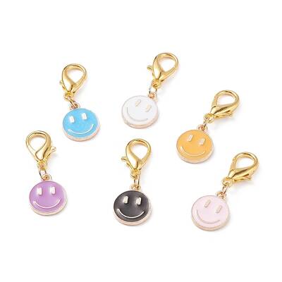 Alloy Enamel Pendants Decoration