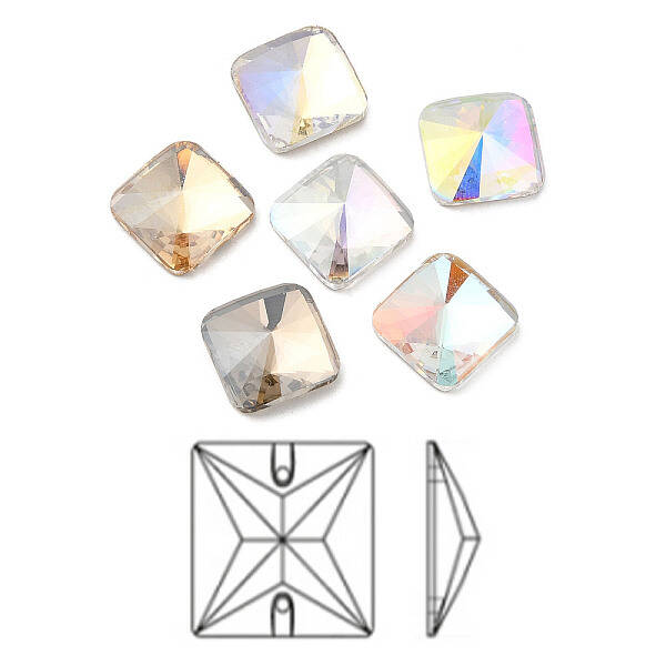 K9 Glass Rhinestone Cabochons