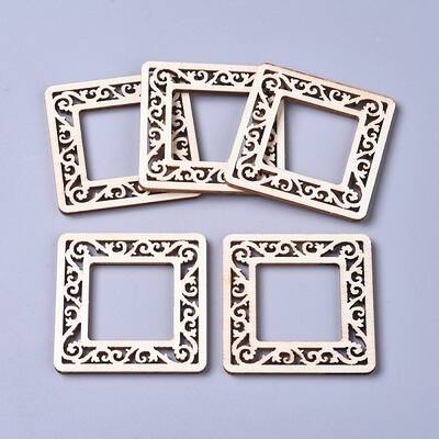 Poplar Wood Linking Rings