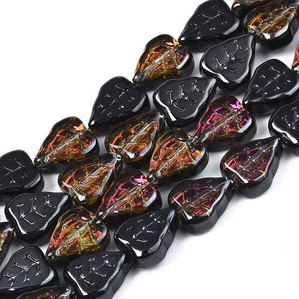 Electroplate Glass Beads Strands
