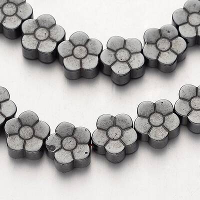 Non-magnetic Synthetic Hematite Beads Strands