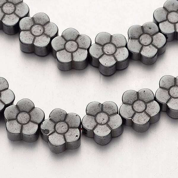 Non-magnetic Synthetic Hematite Beads Strands