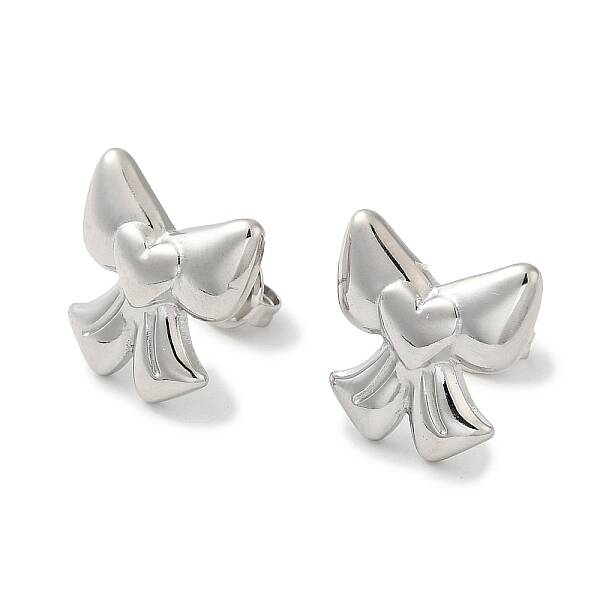 Non-Tarnish 304 Stainless Steel Stud Earrings for Women