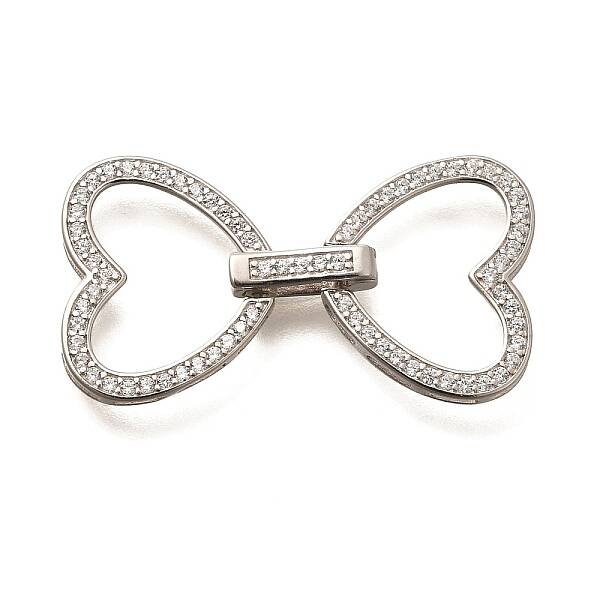 925 Sterling Silver Fold Over Clasps