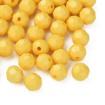 Opaque Acrylic Beads