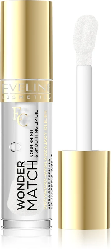 Eveline Cosmetics Wonder Match Nourishing Lip Oil Color 01 Transparent 5 Ml
