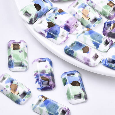 Handmade Porcelain Links Connectors