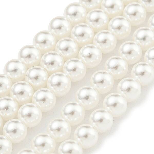 Glass Pearl Beads Strands