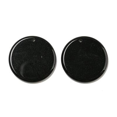 Natural Obsidian Pendants
